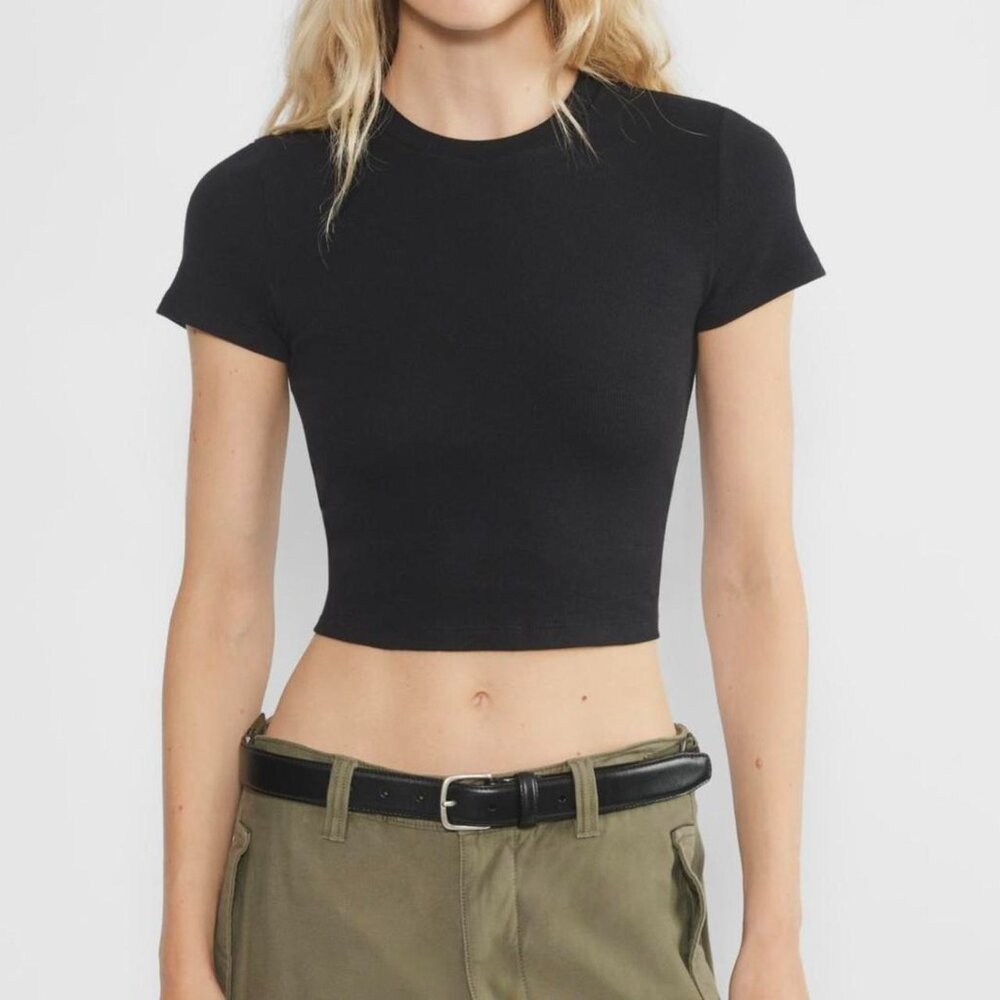 TNA Women's Black T-shirt